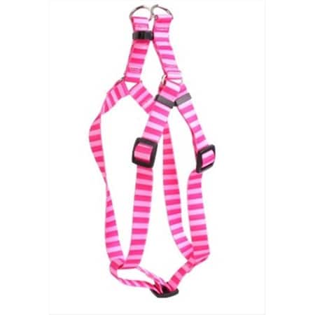 Pink Stripes Step-In Harness - Extra Large